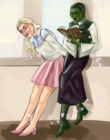 Glinda e Elphaba (Wicked)